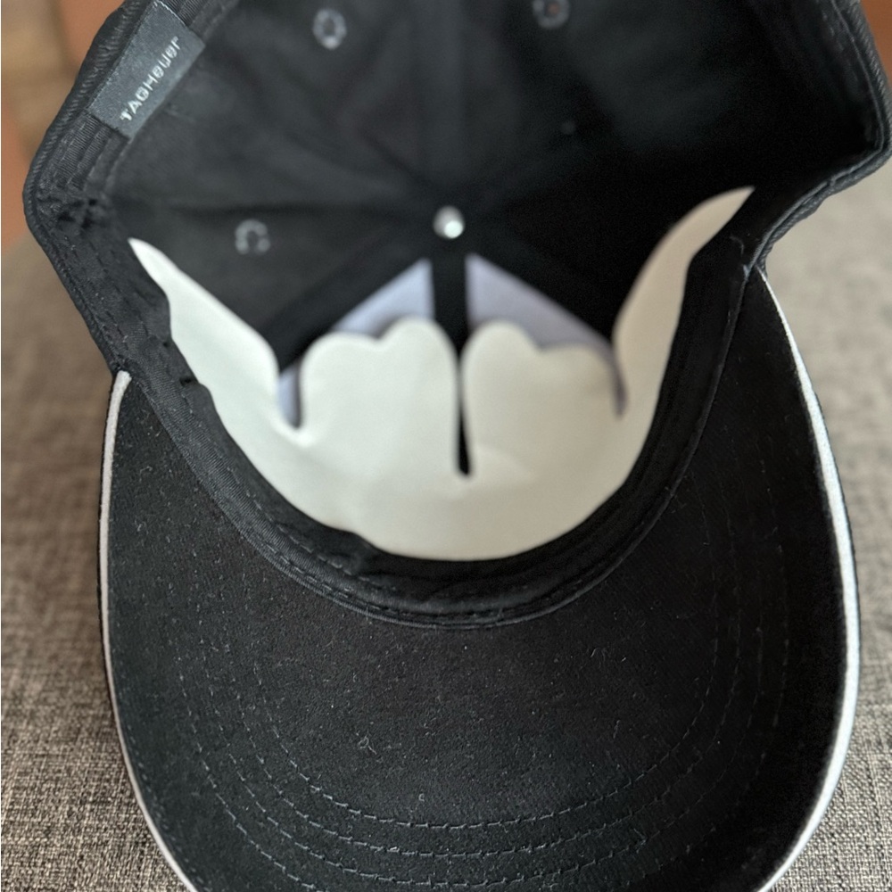 F1 Racing Tag Heuer Black Cap with Logo adjustable One Size Fits Most - Picture 3 of 3